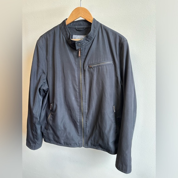 Kenneth Cole bomber jacket size large - Picture 1 of 8